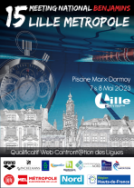 Résultats 15e Meeting National Benjamins du Lille Métropole Natation - LILLE (FRA) (FRA